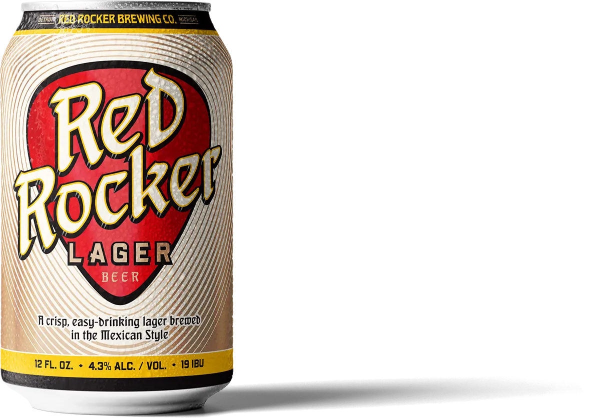 Red Rocker Brewing Co beer can
